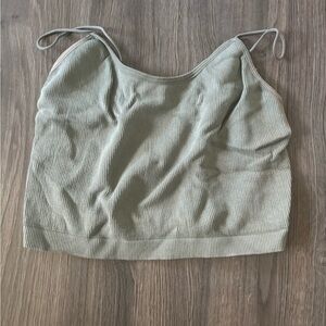 cropped tank top